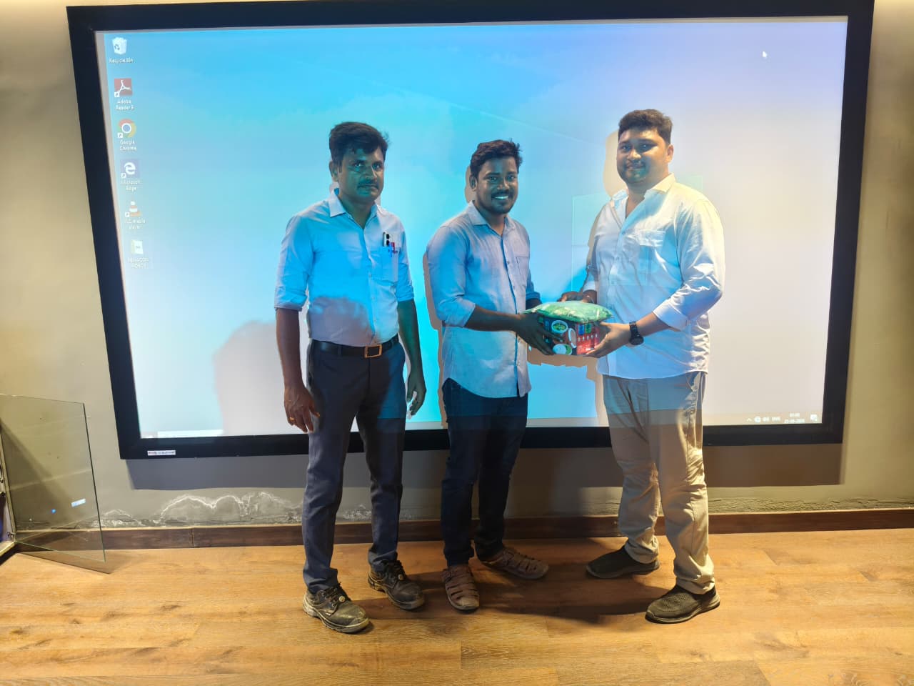 Recognition at the Perundurai training session