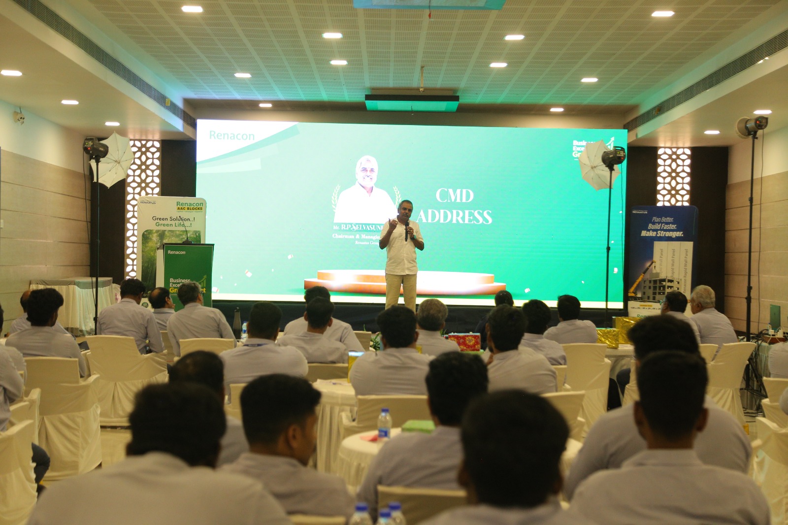 CMD address at the Business Excellence and Growth Meet 2026